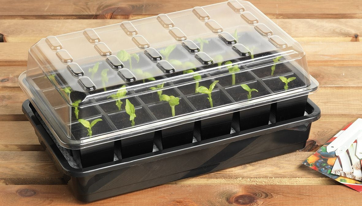  Garland Ultimate 24 Cell Self Watering Seed Success Kit (Complete With 24 Growing Pellets) G180 The Green Thumb Club