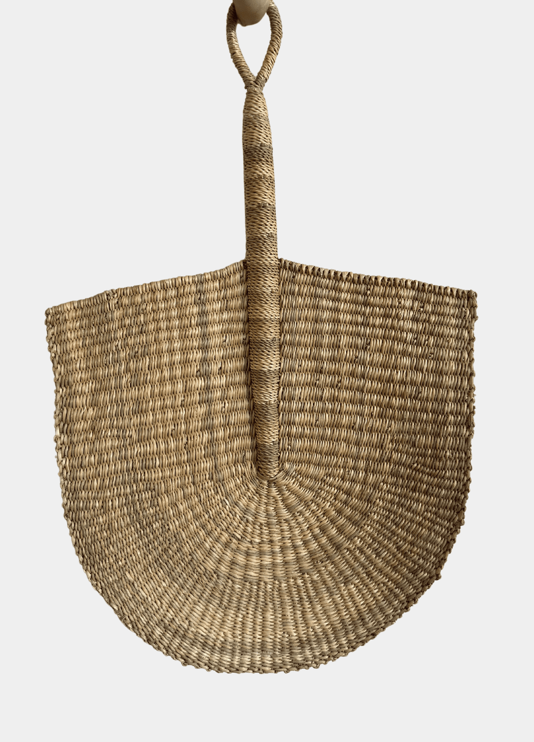  AARVEN Ghanaian Woven Grass Fan , , , , , ,  The Green Thumb Club