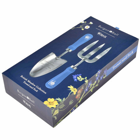  Burgon & Ball British Meadow Trowel and Fork Set GRH/TFBOXBM The Green Thumb Club