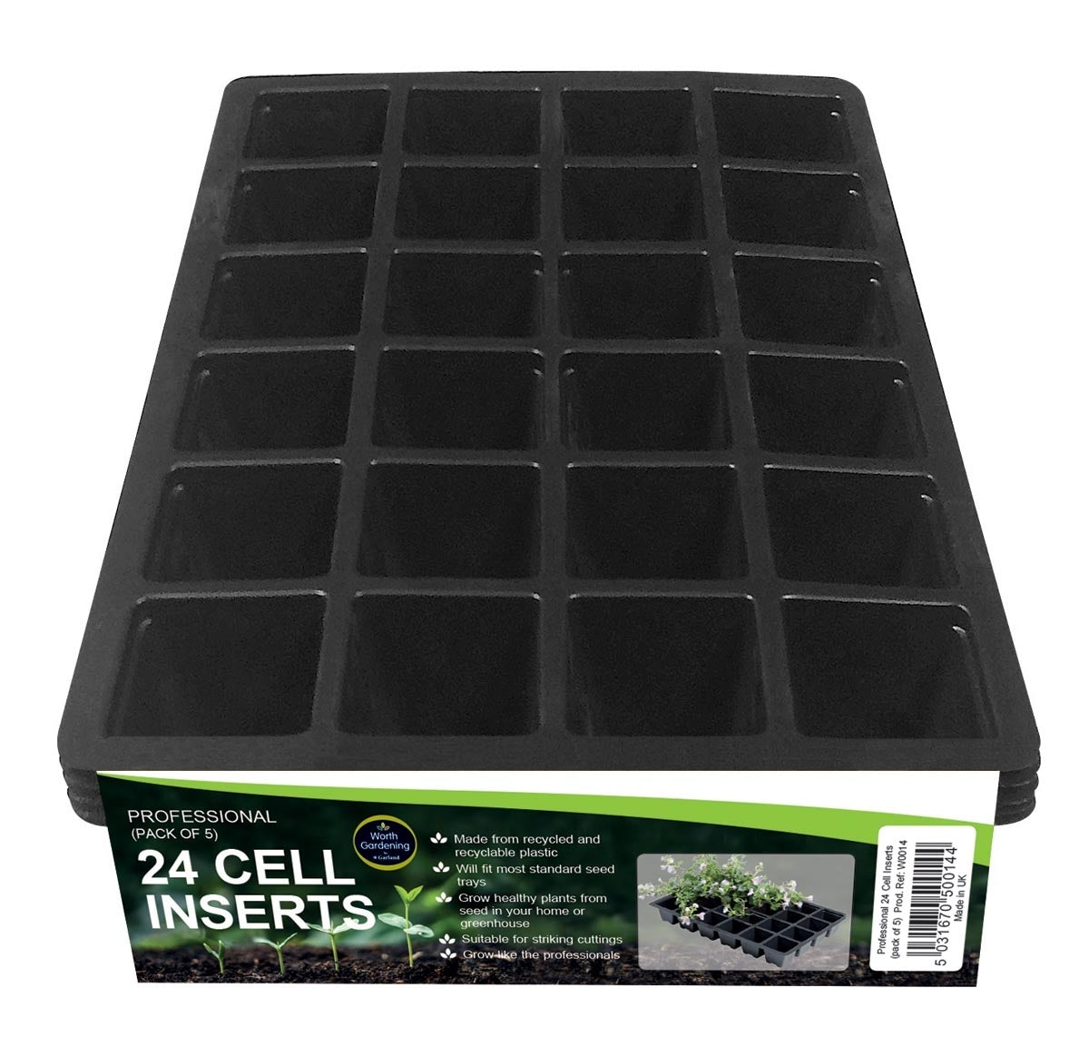 Professional 24 Cell Inserts x5