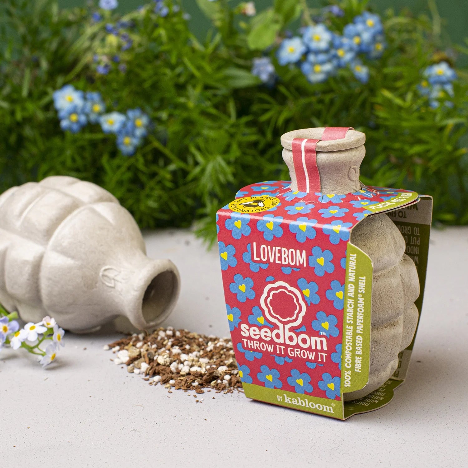  Kabloom Lovebom (Forget-Me-Not) Seedbom LB6890 The Green Thumb Club